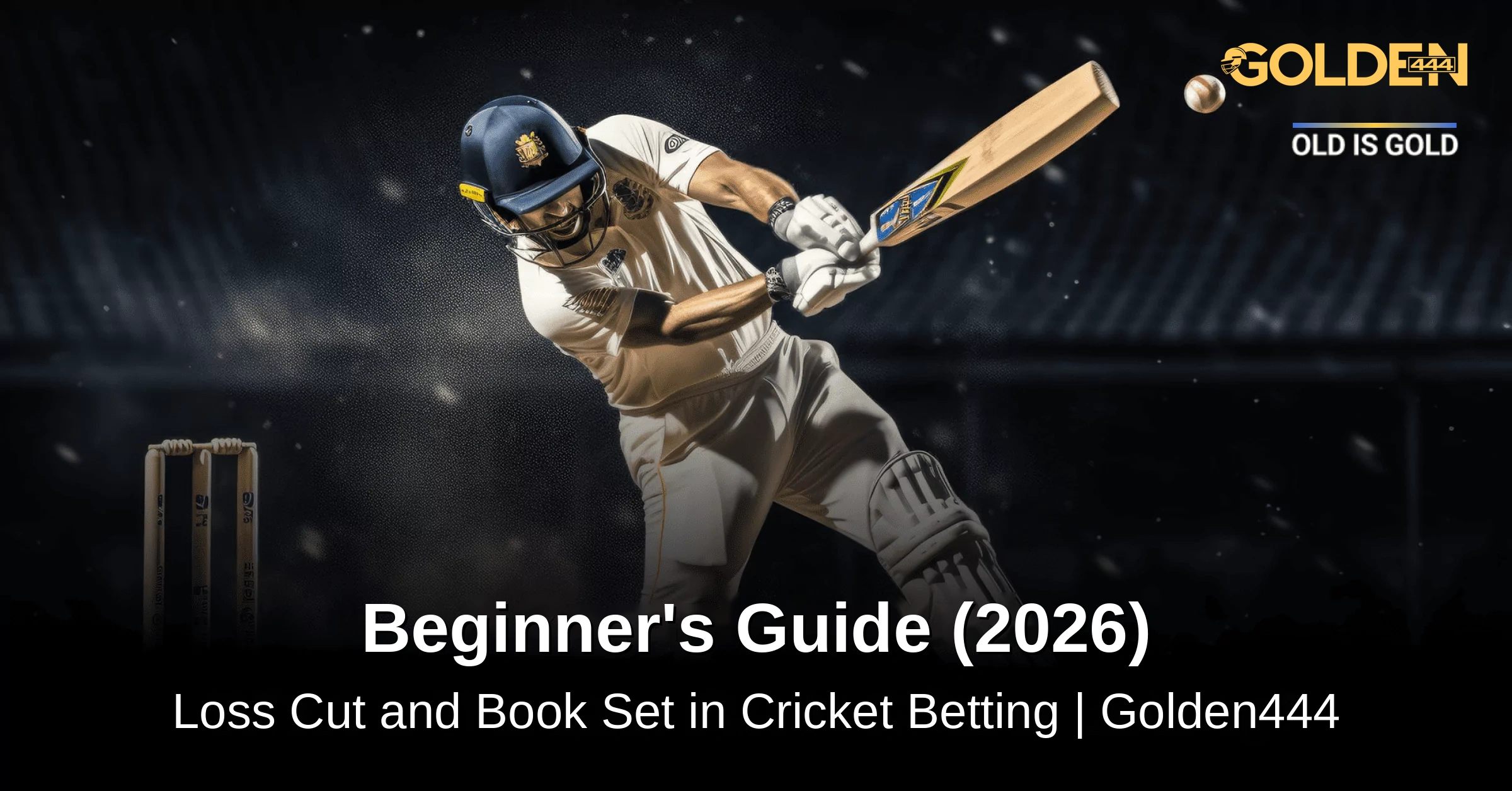 Loss Cut and Book Set in Cricket Betting Golden444