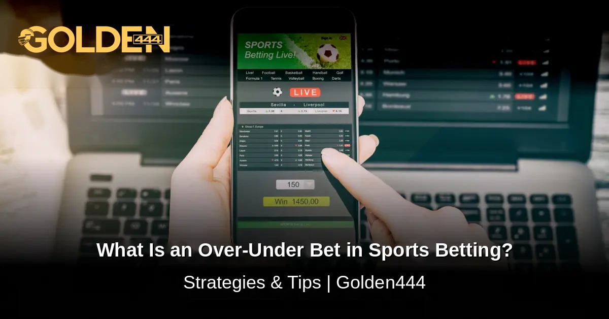 What Is an Over-Under Bet in Sports Betting Golden444