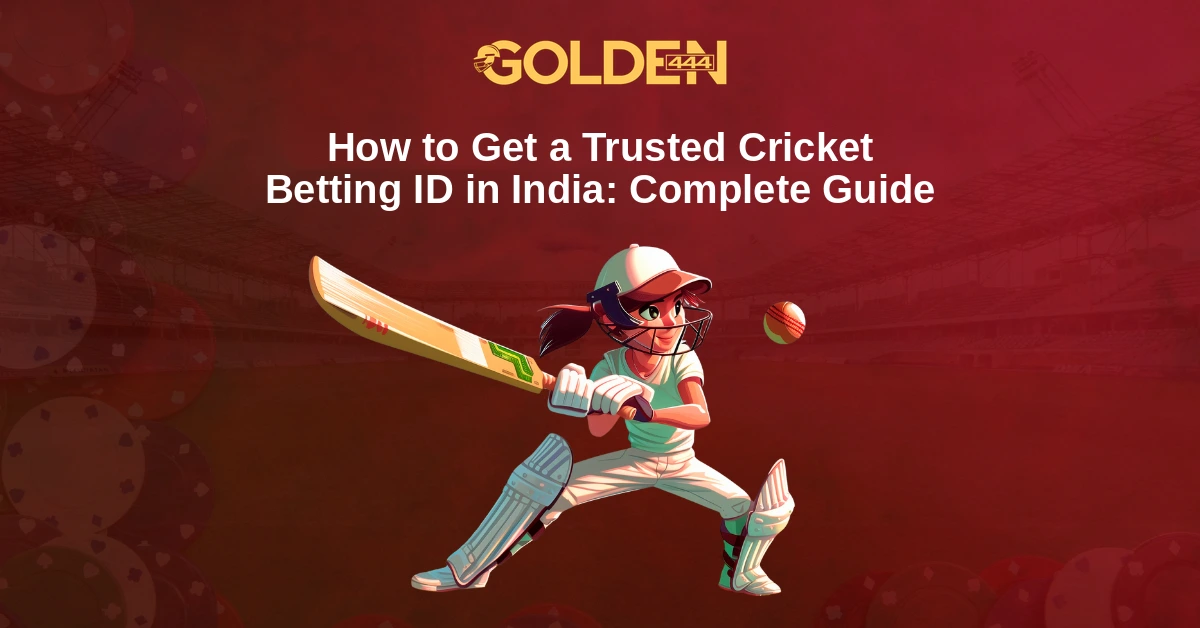 How to Get a Trusted Cricket Betting ID in India Golden444