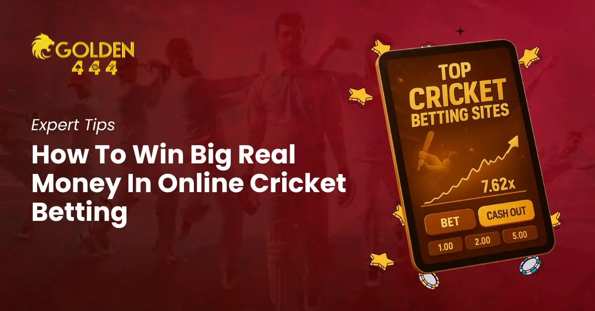 How To Win Big Real Money In Online Cricket Betting Expert Tips