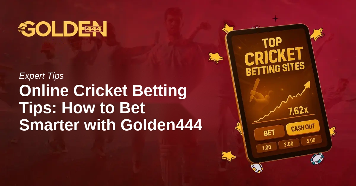 Online Cricket Betting Tips Golden444
