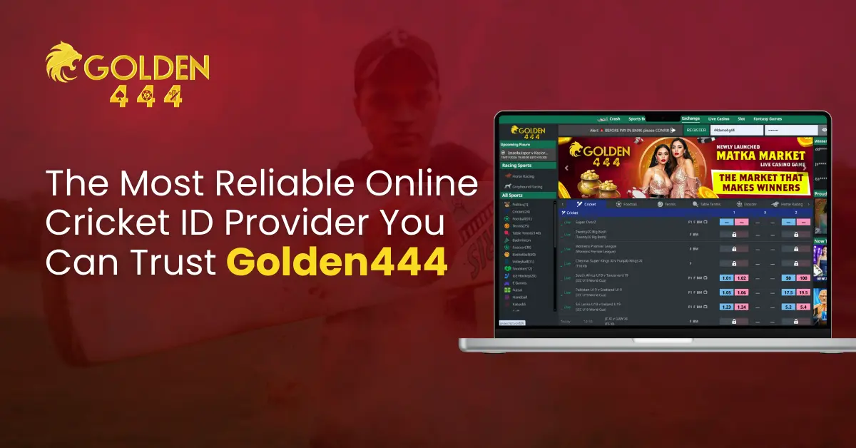 Golden444 – Most Trusted Online Cricket ID Provider in India