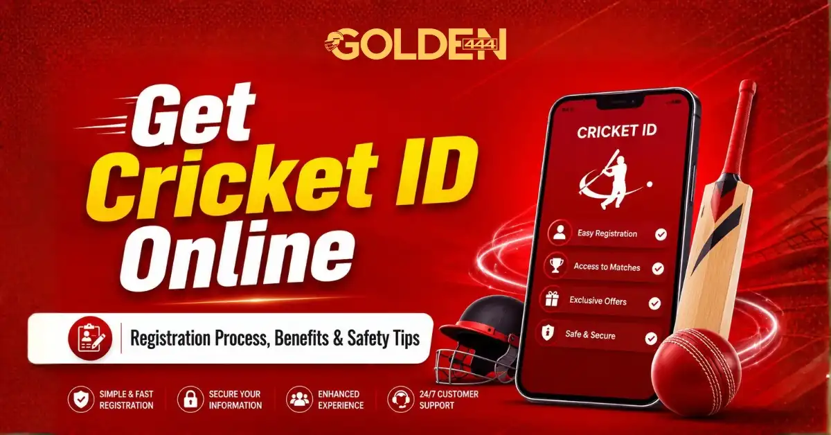 Get Cricket ID Online Registration Process Golden444