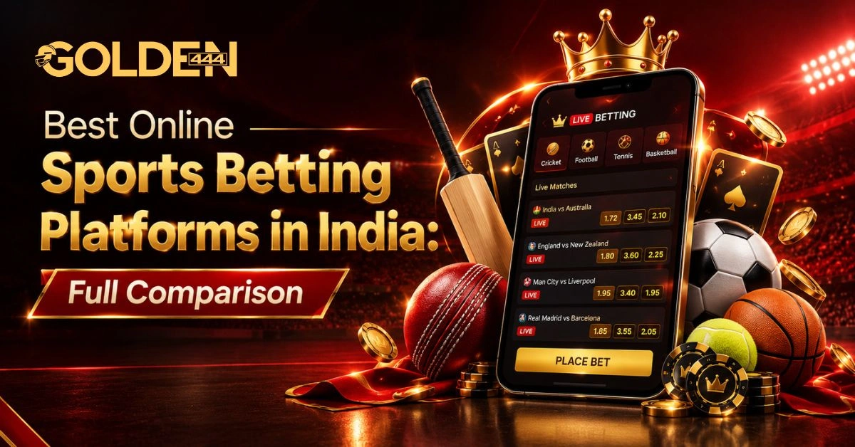 Best Online Sports Betting Platforms in India Golden444