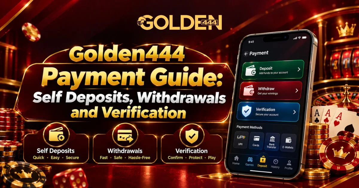 Golden444 Betting ID Payment Guide
