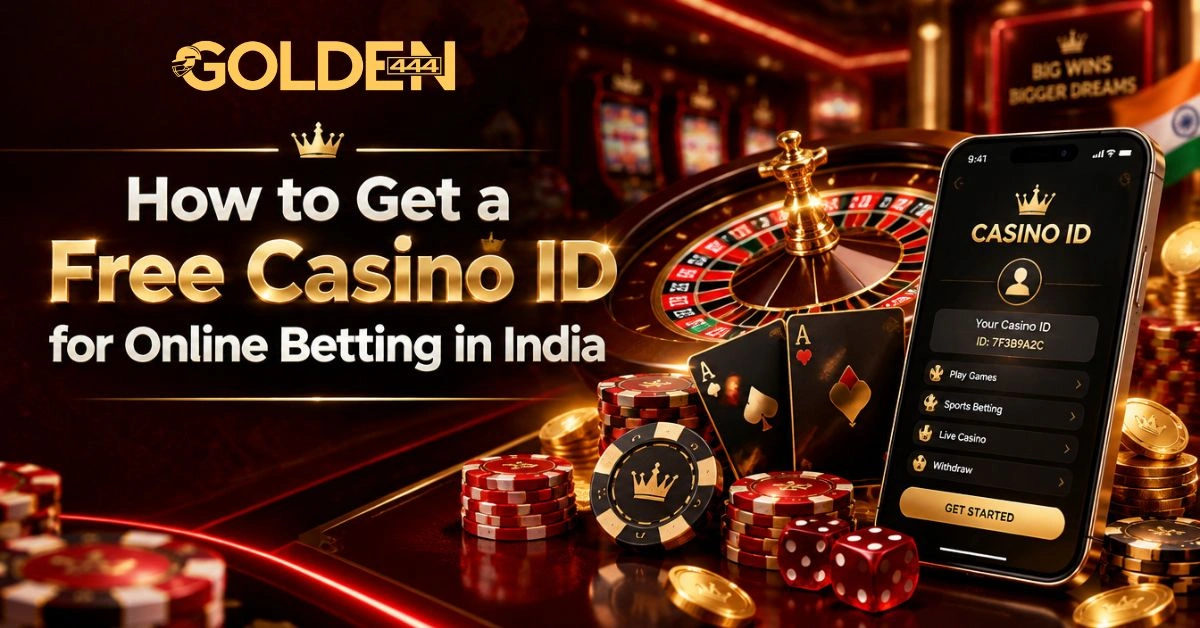 How to Get a Free Casino ID for Online Betting Golden444