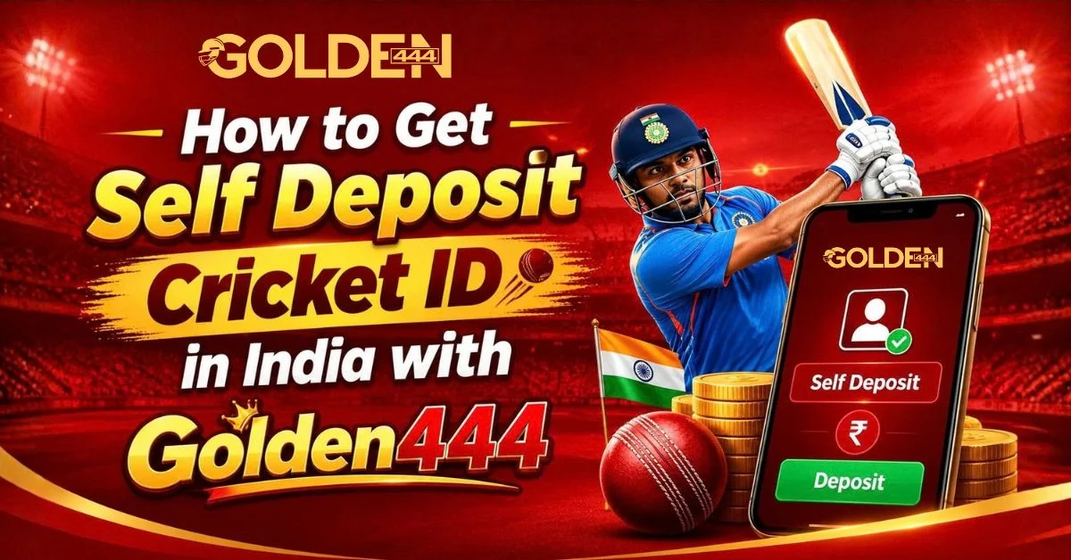 How to Get Self Deposit Cricket ID in India Golden444