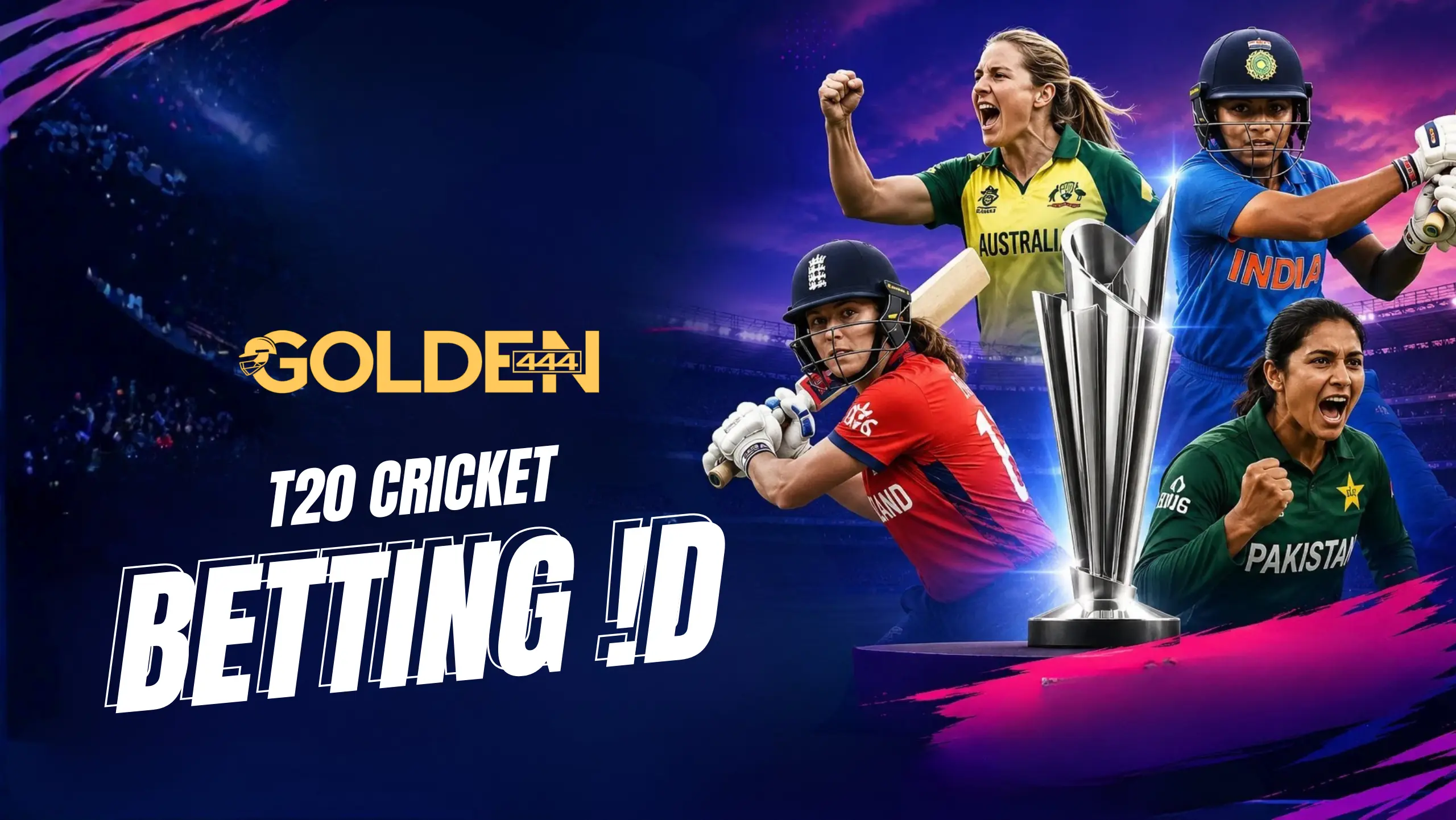 T20 Cricket id with Golden444.co